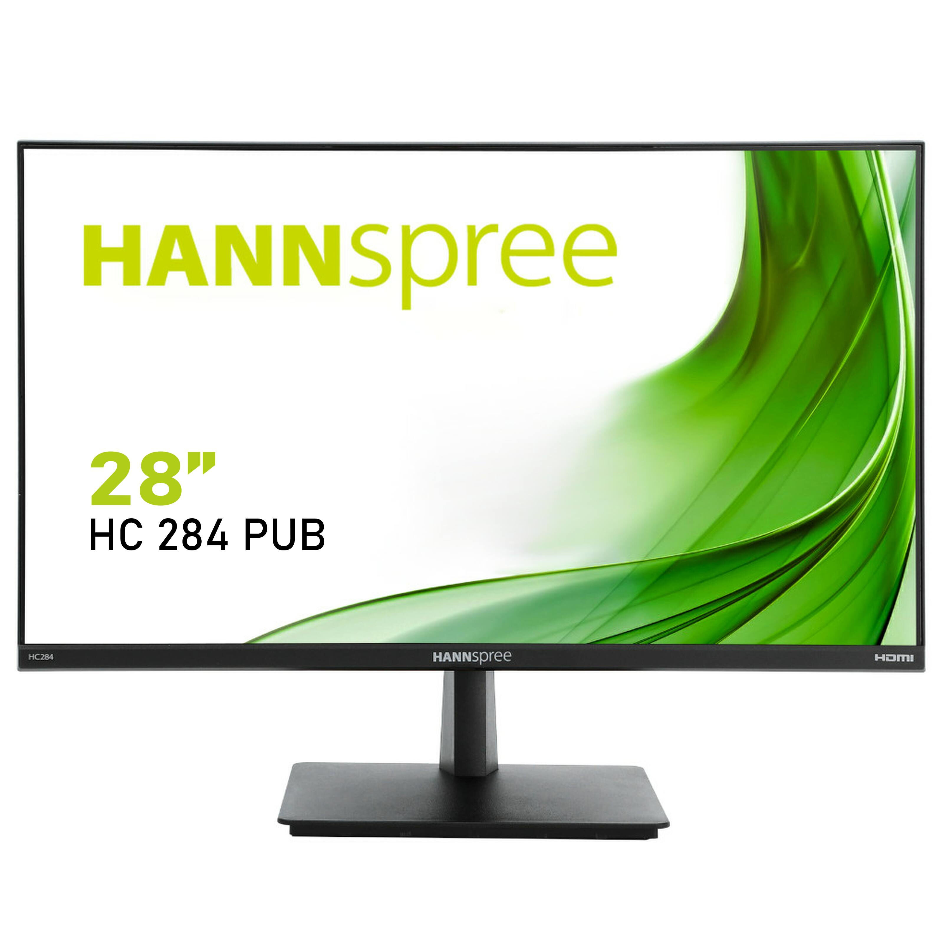 Hannspree HC 284 PUB Monitor PC 71,1 cm (28") 3840 x 2160 Pixel 4K Ultra HD LED Nero [HC284PUB]