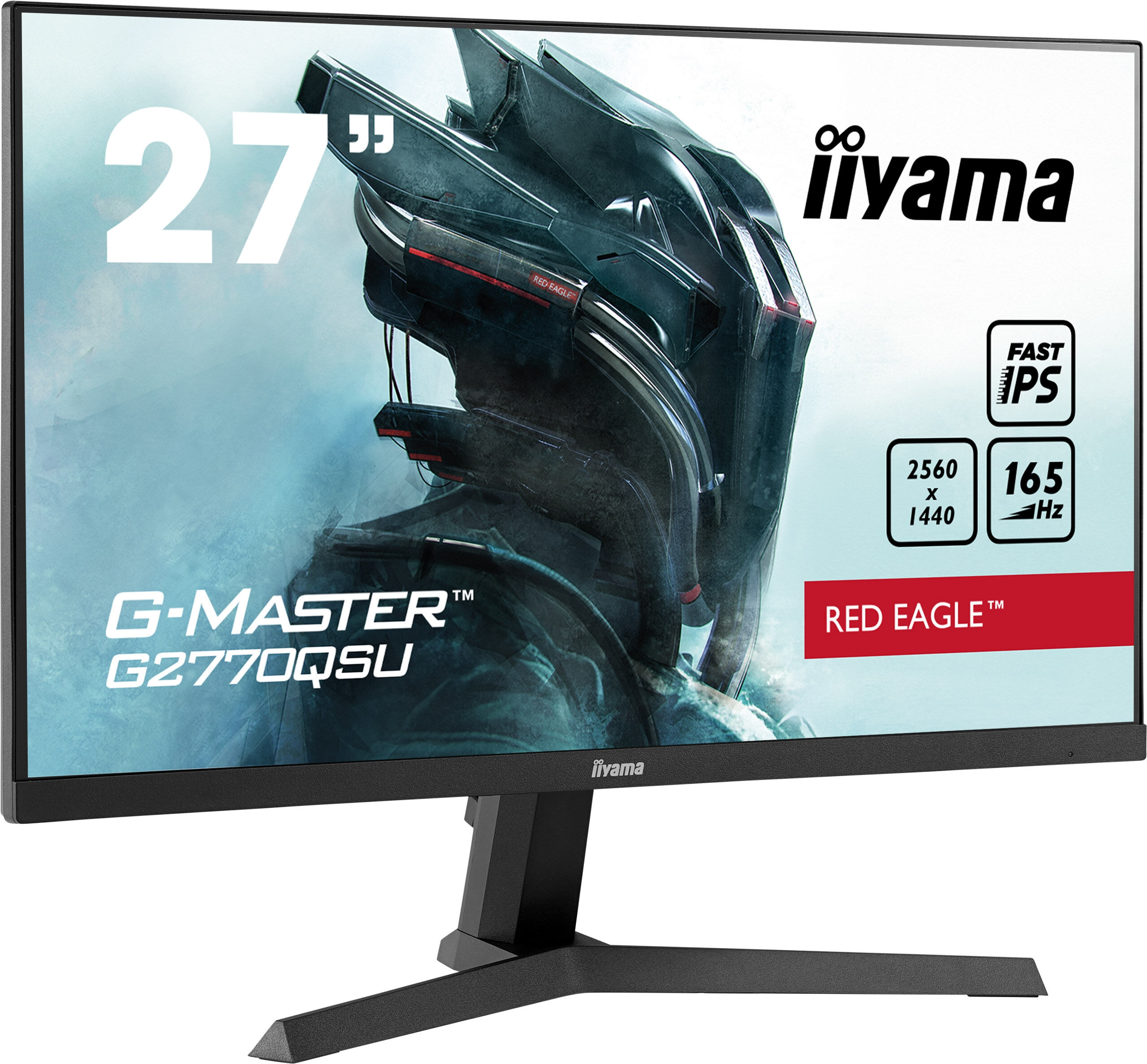 IIYAMA G-MASTER G2770QSU-B1 Monitor PC 68,6 cm (27") 2560 x 1440 Pixel Wide Quad HD LCD Nero [G2770QSU-B1]