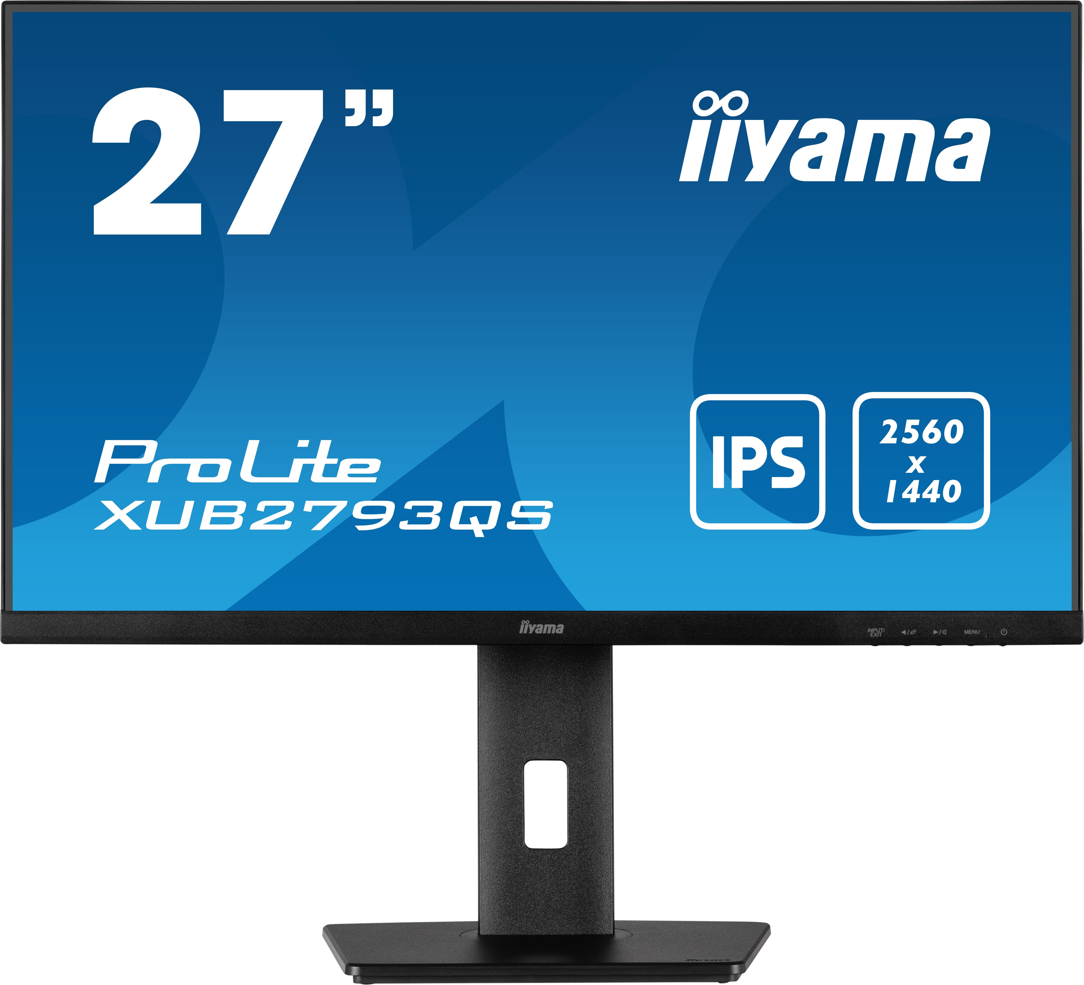 IIYAMA ProLite XUB2793QS-B1 Monitor PC 68,6 cm (27") 2560 x 1440 Pixel Wide Quad HD LED Nero [XUB2793QS-B1]