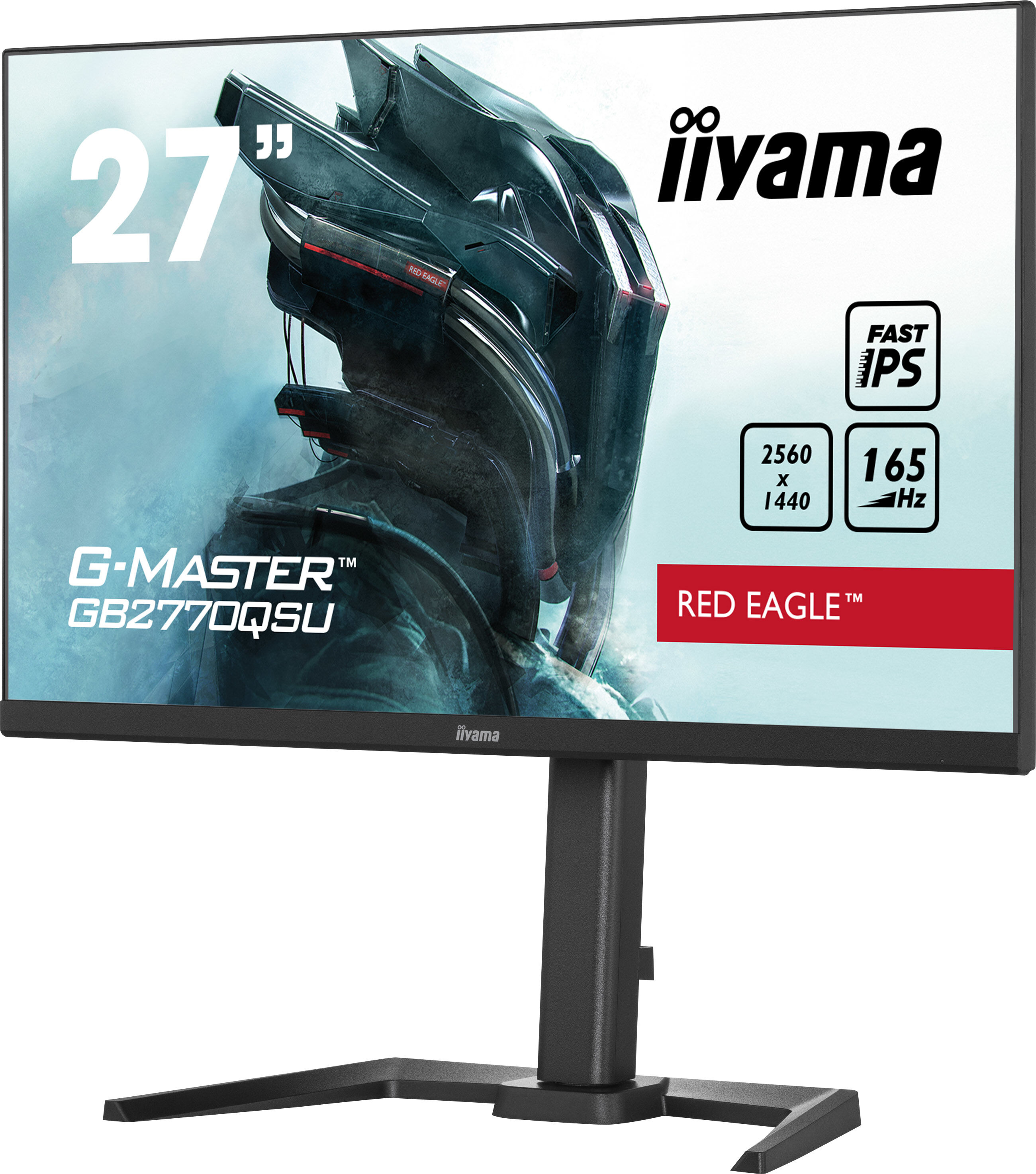 IIYAMA G-MASTER GB2770QSU-B5 Monitor PC 68,6 cm (27") 2560 x 1440 Pixel Wide Quad HD LED Nero [GB2770QSU-B5]
