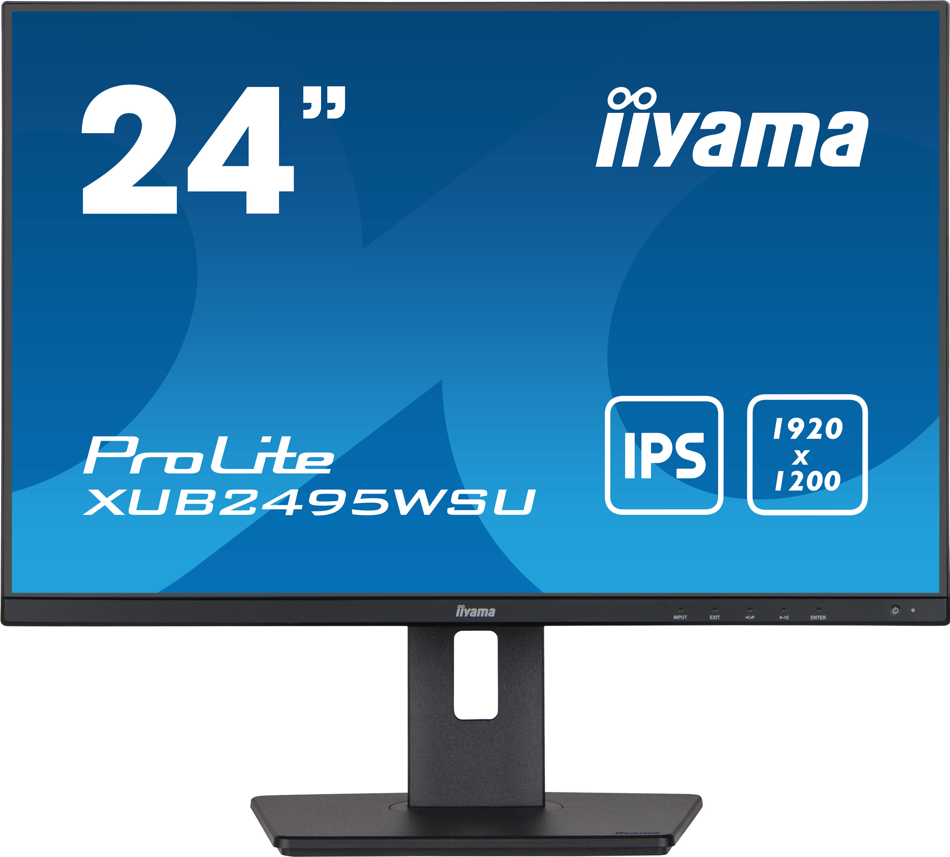 IIYAMA ProLite XUB2495WSU-B5 Monitor PC 61,2 cm (24.1") 1920 x 1200 Pixel WUXGA LCD Nero [XUB2495WSU-B5]