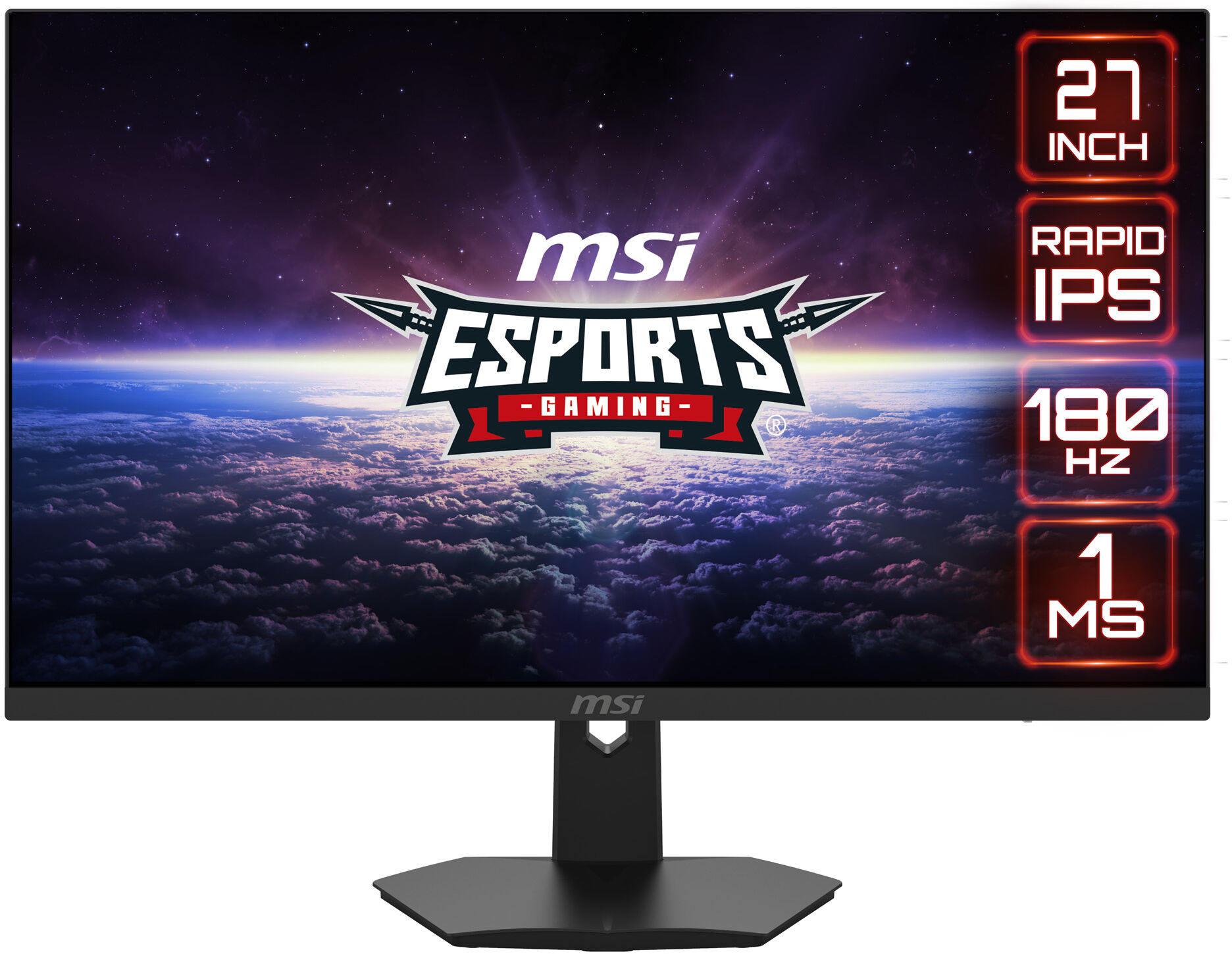 MSI G274F Monitor PC 68,6 cm (27") 1920 x 1080 Pixel Full HD LCD Nero [G274F]