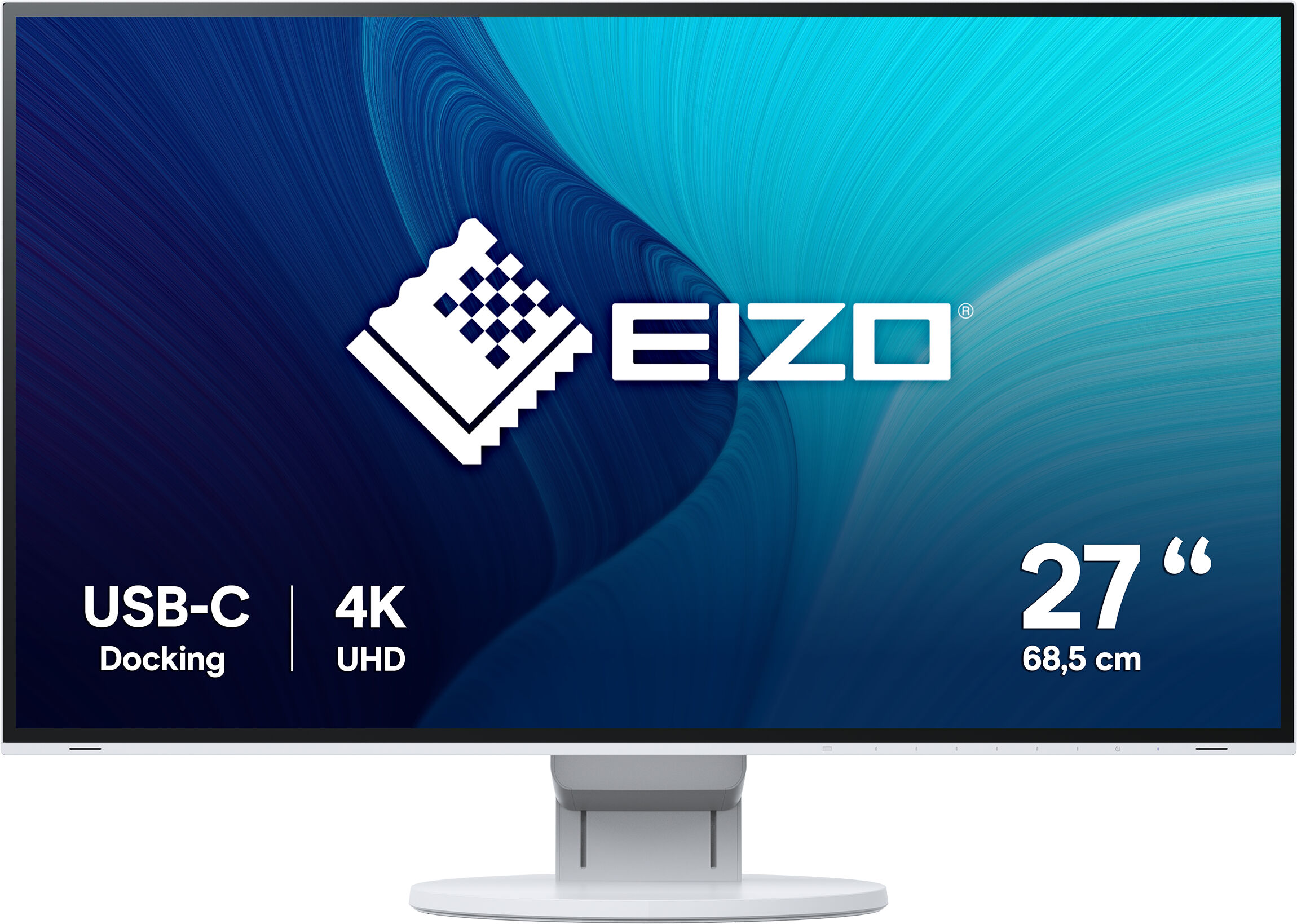 Eizo Monitor  FlexScan EV2785-WT LED display 68,6 cm (27") 3840 x 2160 Pixel 4K Ultra HD Bianco [EV2785-WT]