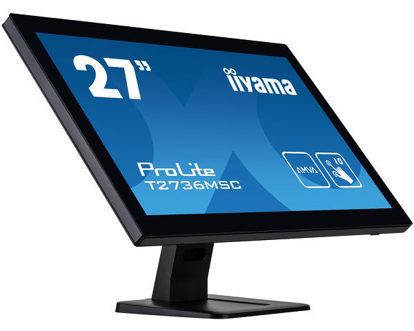 IIYAMA ProLite T2736MSC-B1 Monitor PC 68,6 cm (27") 1920 x 1080 Pixel Full HD LED Touch screen Nero [T2736MSC-B1]