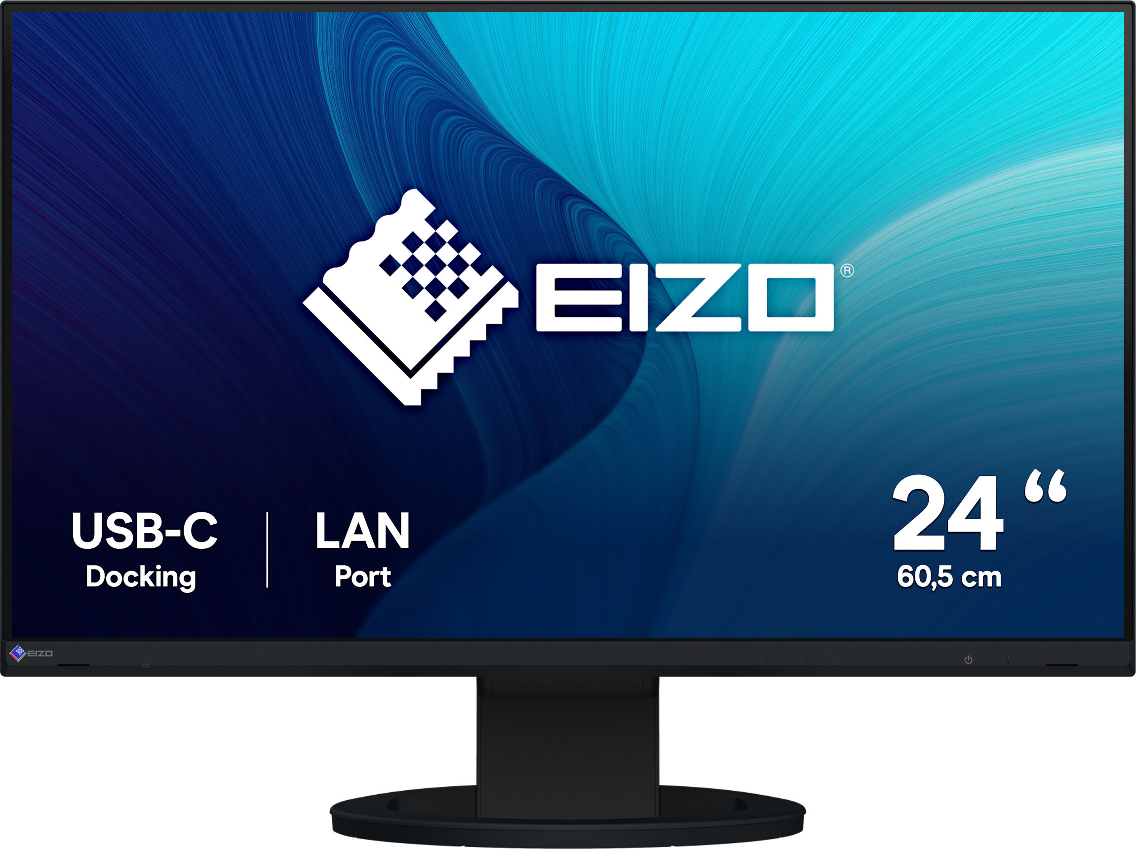 Eizo FlexScan EV2490-BK Monitor PC 60,5 cm (23.8") 1920 x 1080 Pixel Full HD LED Nero [EV2490-BK]