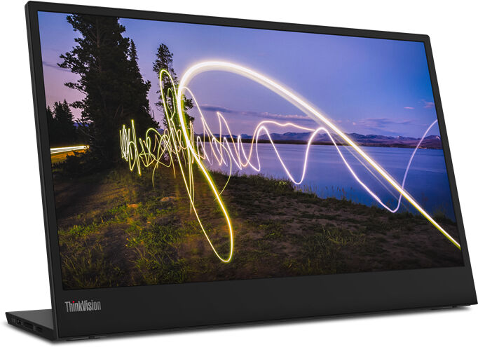 Lenovo Monitor  ThinkVision M15 LED display 39,6 cm (15.6") 1920 x 1080 Pixel Full HD Nero [62CAUAT1WL]