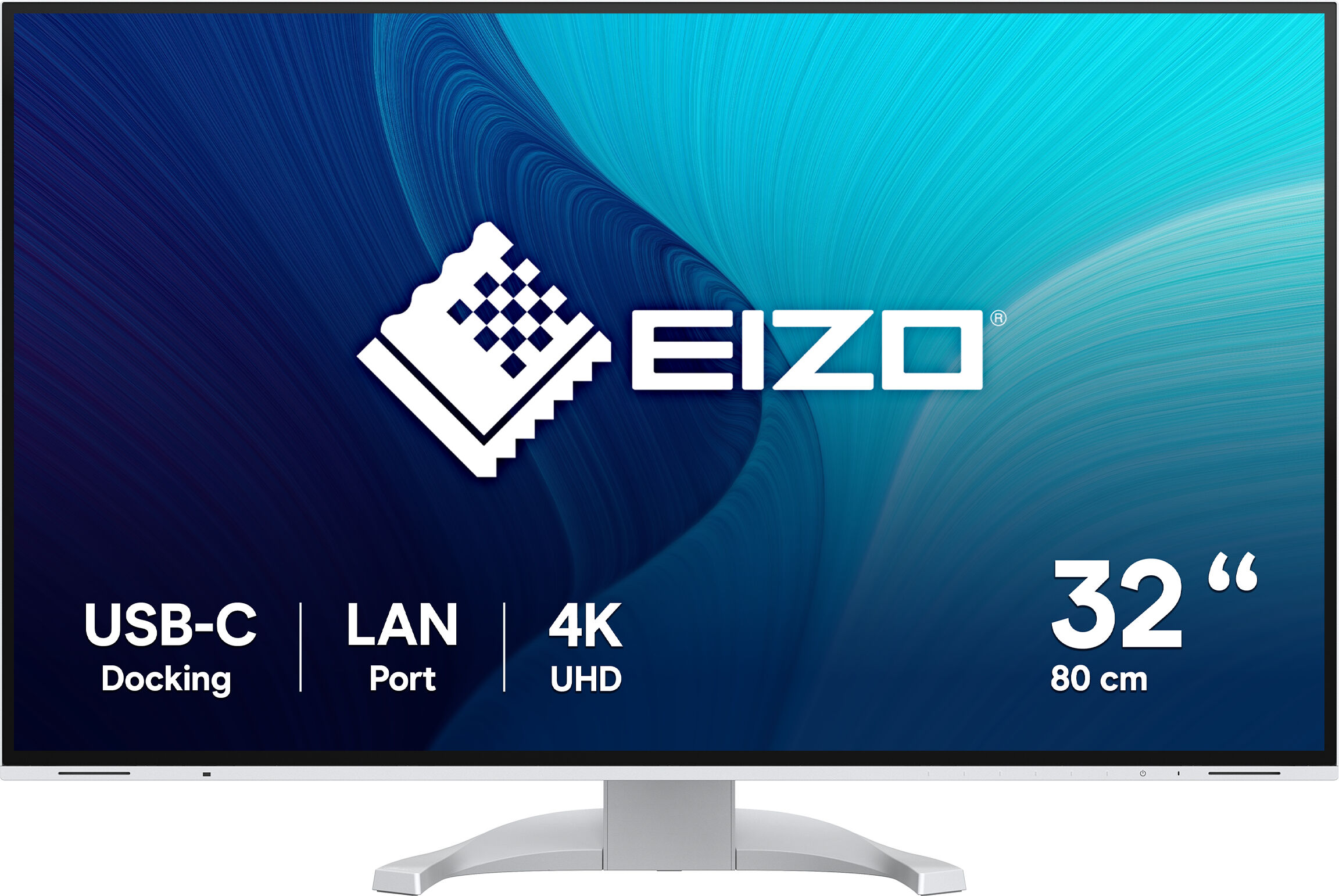 Eizo FlexScan EV3240X-WT Monitor PC 80 cm (31.5") 3840 x 2160 Pixel 4K Ultra HD LCD Bianco [EV3240X-WT]