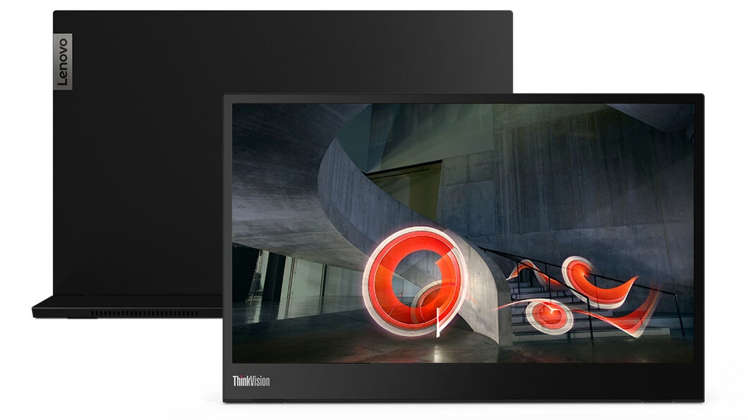 Lenovo Monitor  ThinkVision M14 LED display 35,6 cm (14") 1920 x 1080 Pixel Full HD Nero [61DDUAT6UK]