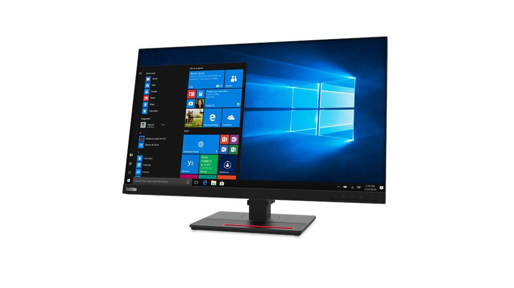 Lenovo ThinkVision T27q-20 Monitor PC 68,6 cm (27") 2560 x 1440 Pixel Quad HD LCD Nero [61EDGAT2IT]