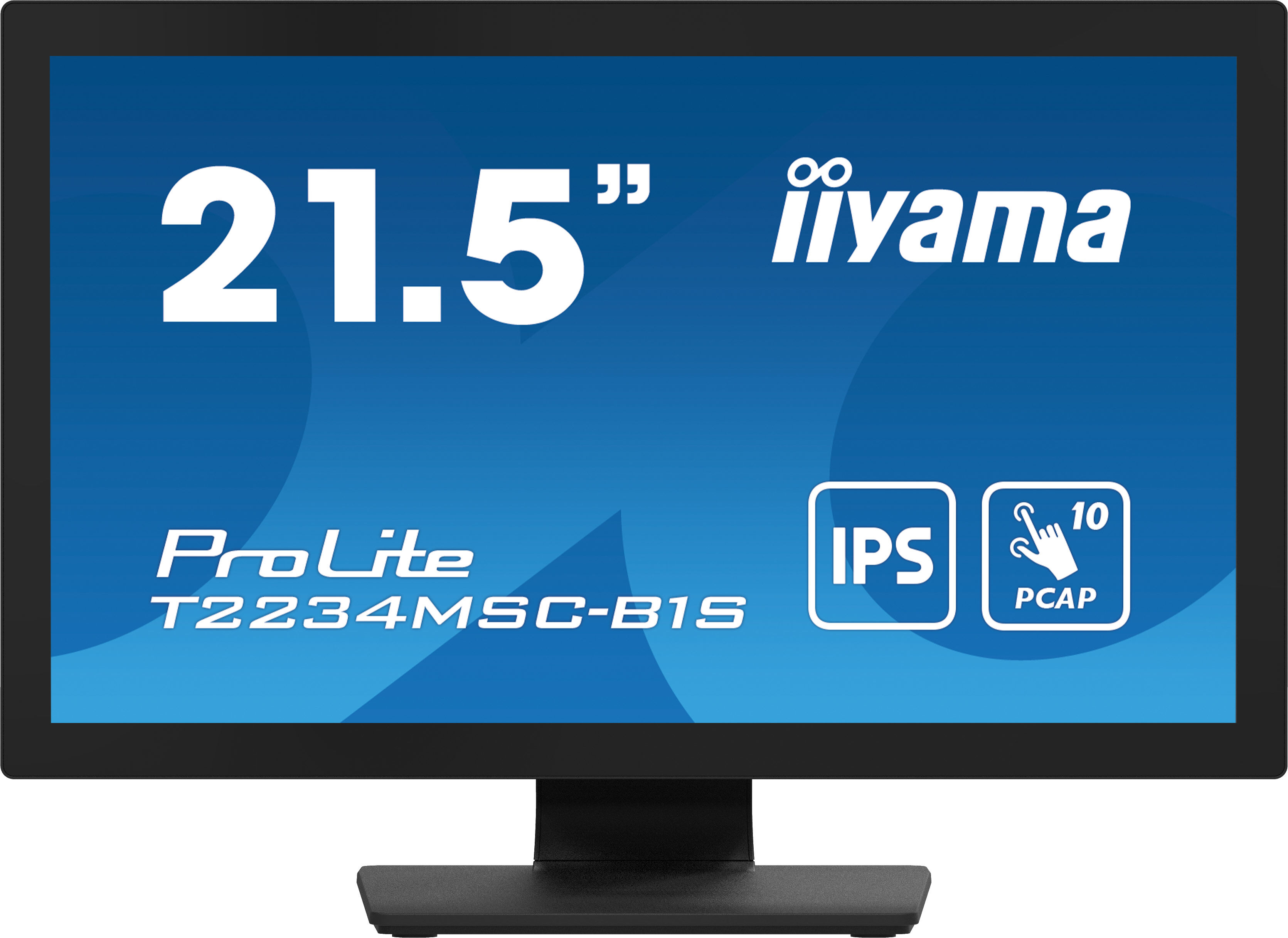 IIYAMA ProLite T2234MSC-B1S Monitor PC 54,6 cm (21.5") 1920 x 1080 Pixel Full HD Touch screen Nero [T2234MSC-B1S]