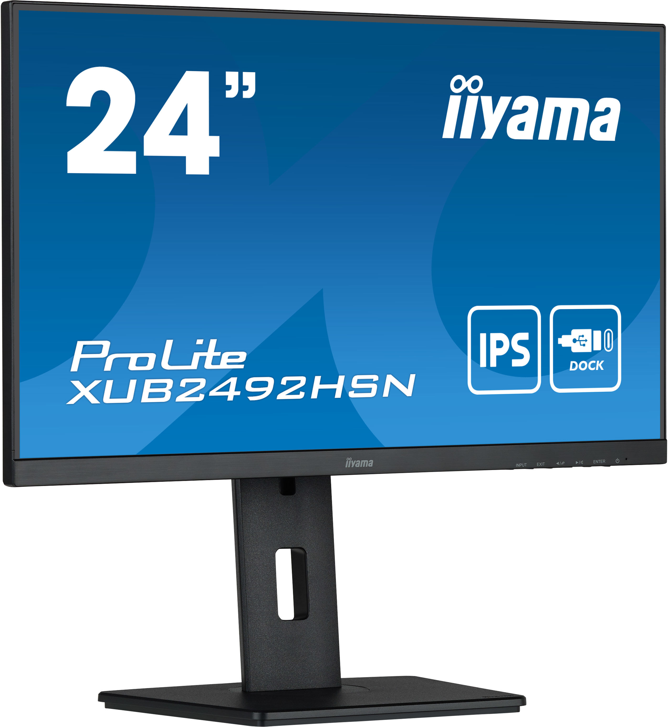 IIYAMA Monitor  ProLite XUB2492HSN-B5 LED display 61 cm (24") 1920 x 1080 Pixel Full HD Nero [XUB2492HSN-B5]