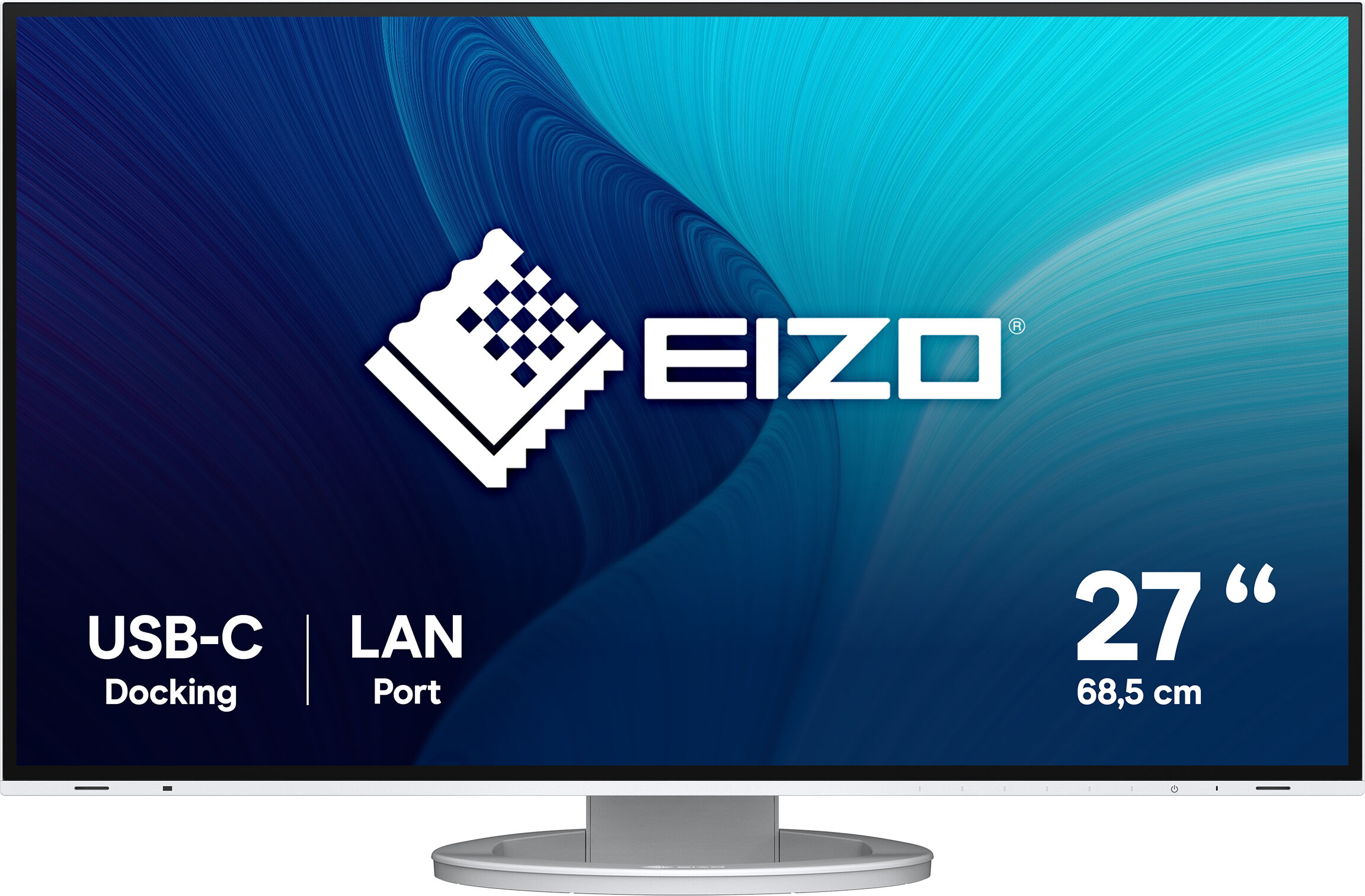 Eizo Monitor  FlexScan EV2795-WT LED display 68,6 cm (27") 2560 x 1440 Pixel Quad HD Bianco [EV2795-WT]