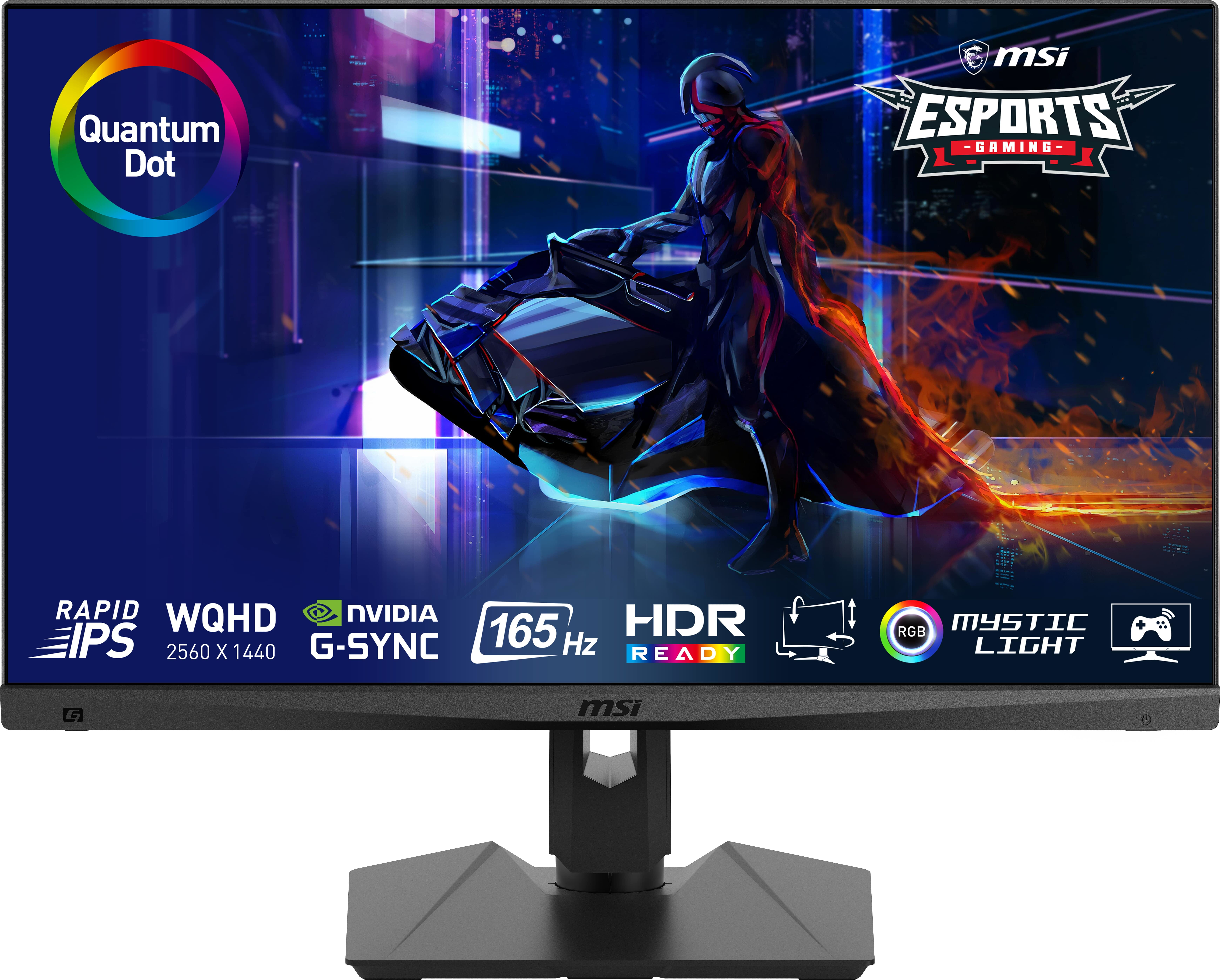 MSI Optix MAG274QRF-QD Monitor PC 68,6 cm (27") 2560 x 1440 Pixel LCD Nero [9S6-3CA8DA-028]