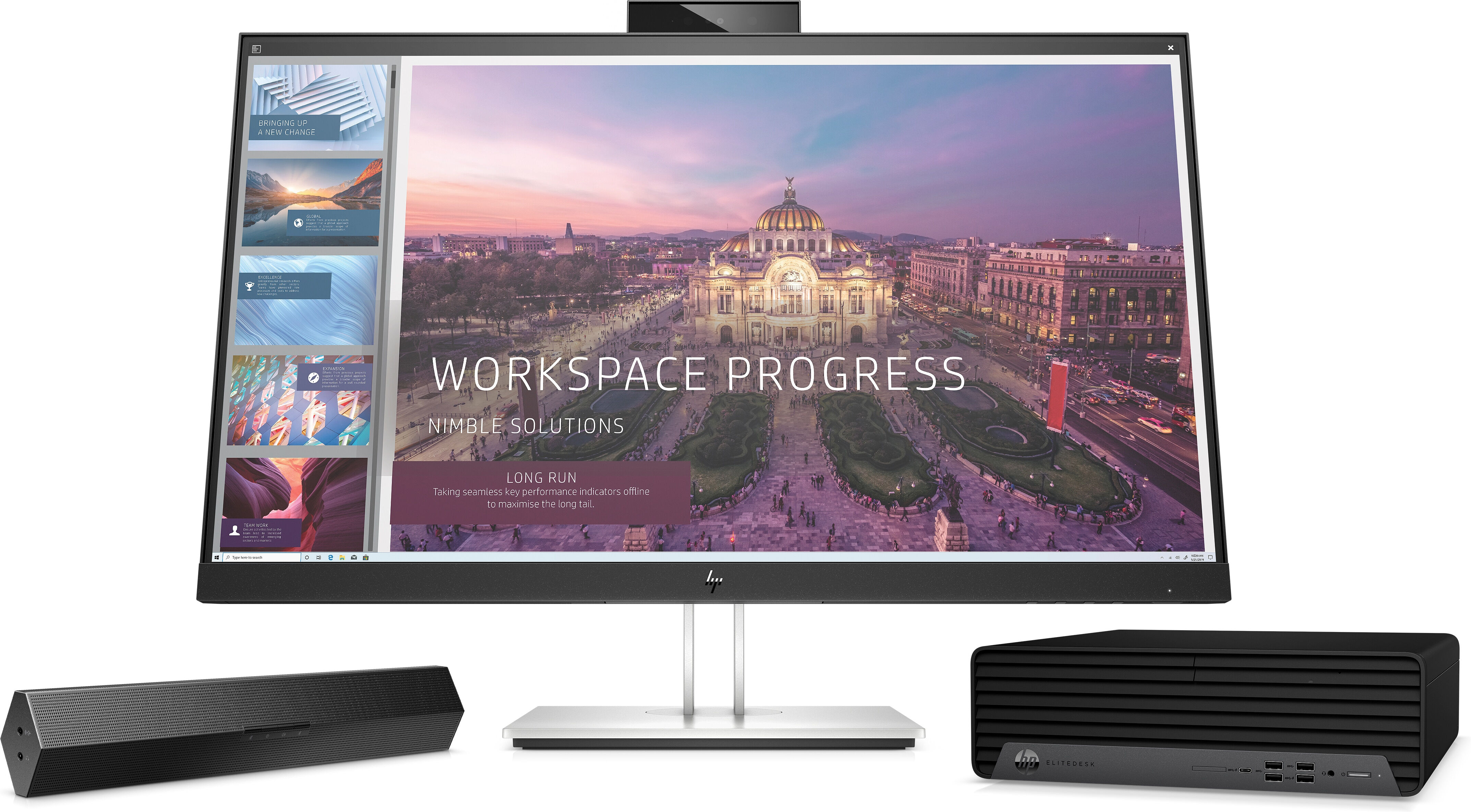 HP E-Series E24d G4 Monitor PC 60,5 cm (23.8") 1920 x 1080 Pixel Full HD Nero [6PA50A4#ABB]