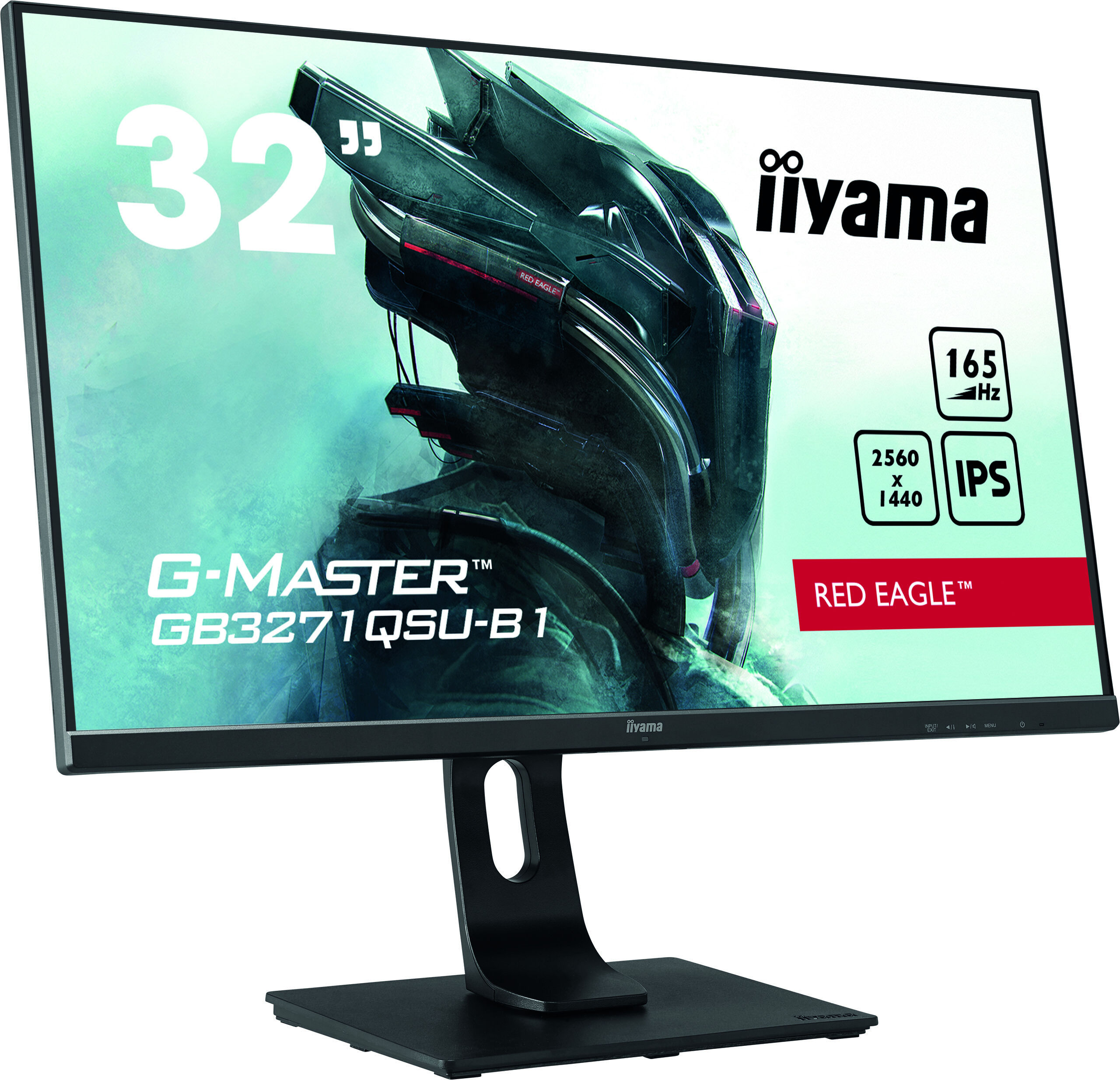 IIYAMA G-MASTER GB3271QSU-B1 Monitor PC 80 cm (31.5") 2560 x 1440 Pixel Wide Quad HD LED Nero [GB3271QSU-B1]