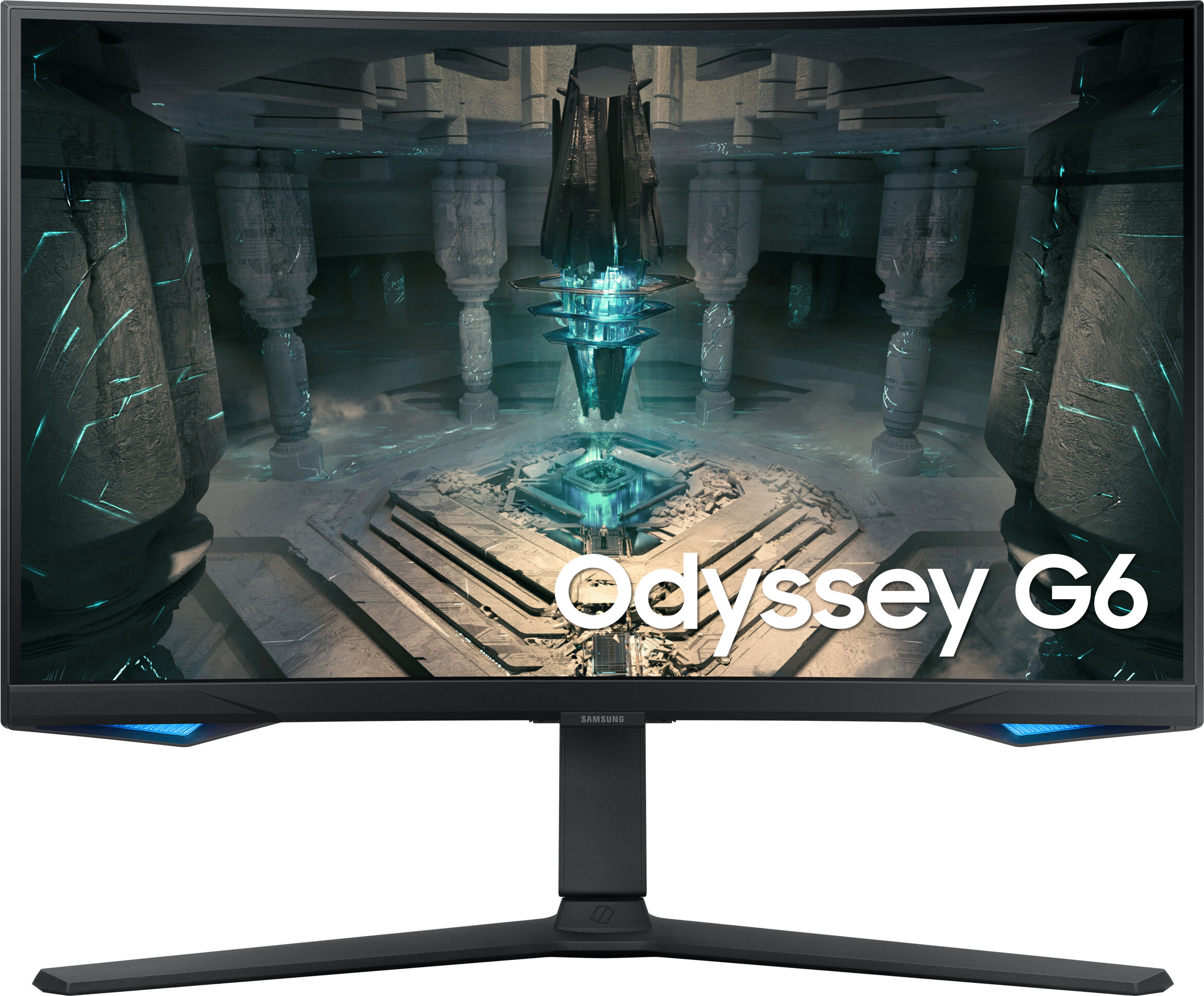 Samsung Odyssey Monitor Gaming G6 da 27'' QHD Curvo [LS27BG650EUXEN]