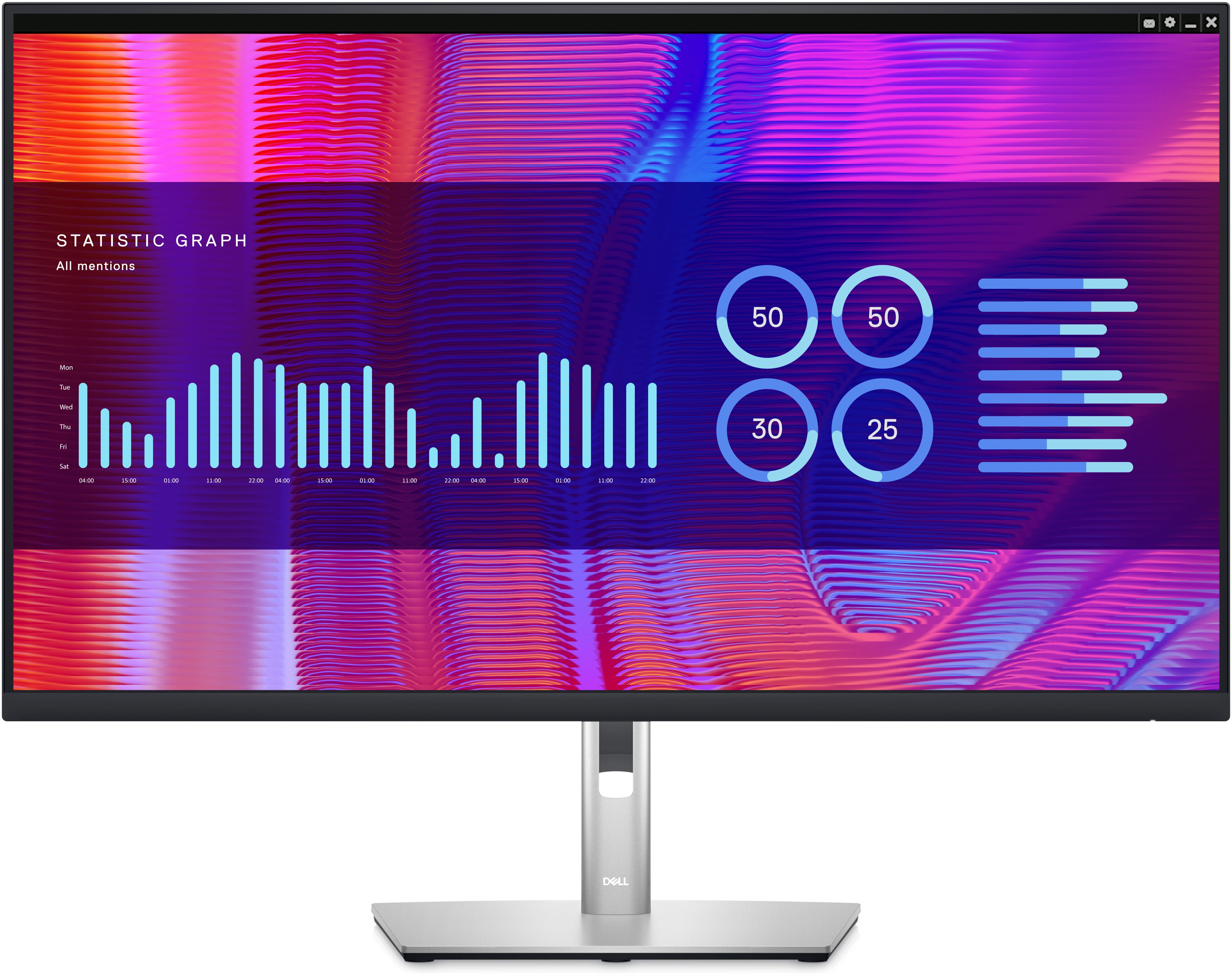 Dell Monitor  P Series P3223DE LED display 80 cm (31.5") 2560 x 1440 Pixel Quad HD LCD Nero [-P3223DE]