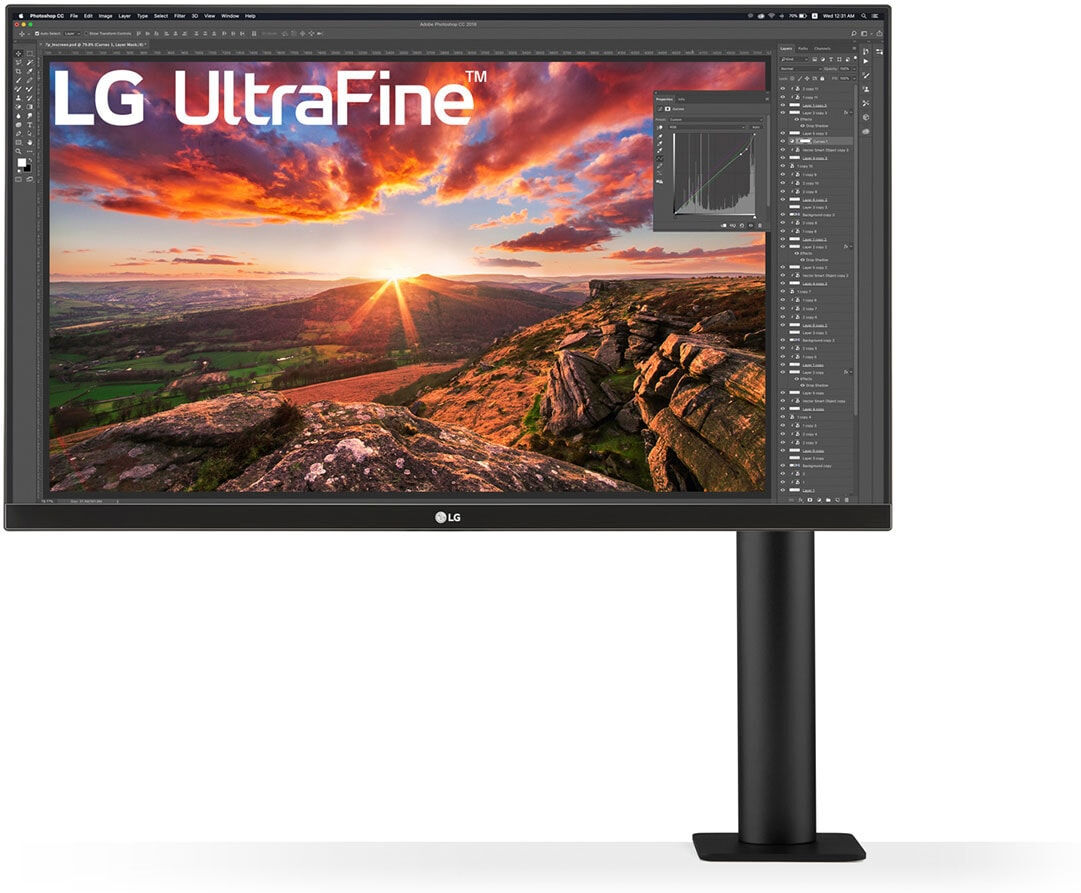 LG Monitor  UltraFine Ergo LED display 68,6 cm (27") 3840 x 2160 Pixel 4K Ultra HD Nero [27UN880P-B.AEU]