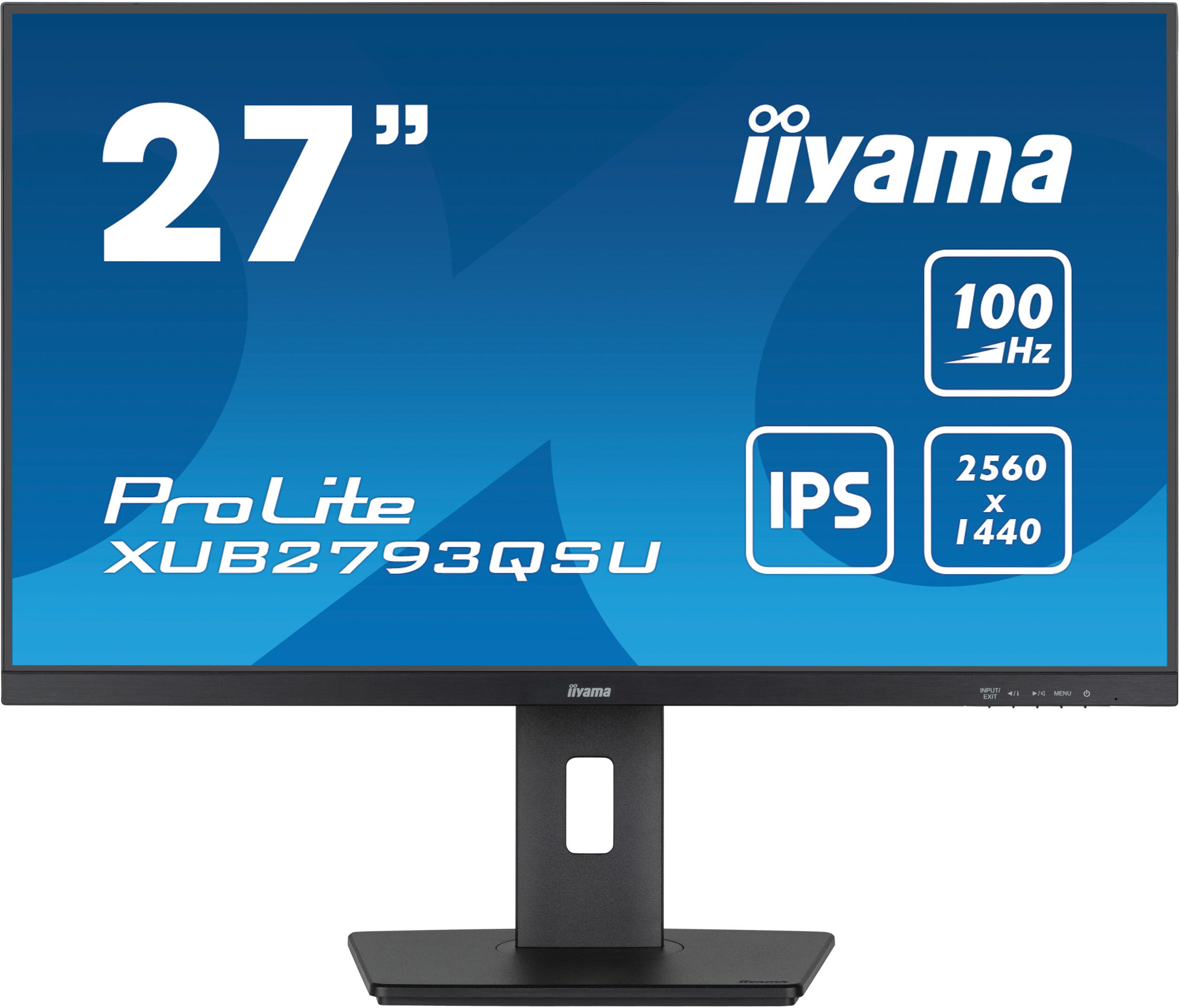 IIYAMA Monitor  ProLite XUB2793QSU-B6 LED display 68,6 cm (27") 2560 x 1440 Pixel Quad HD Nero