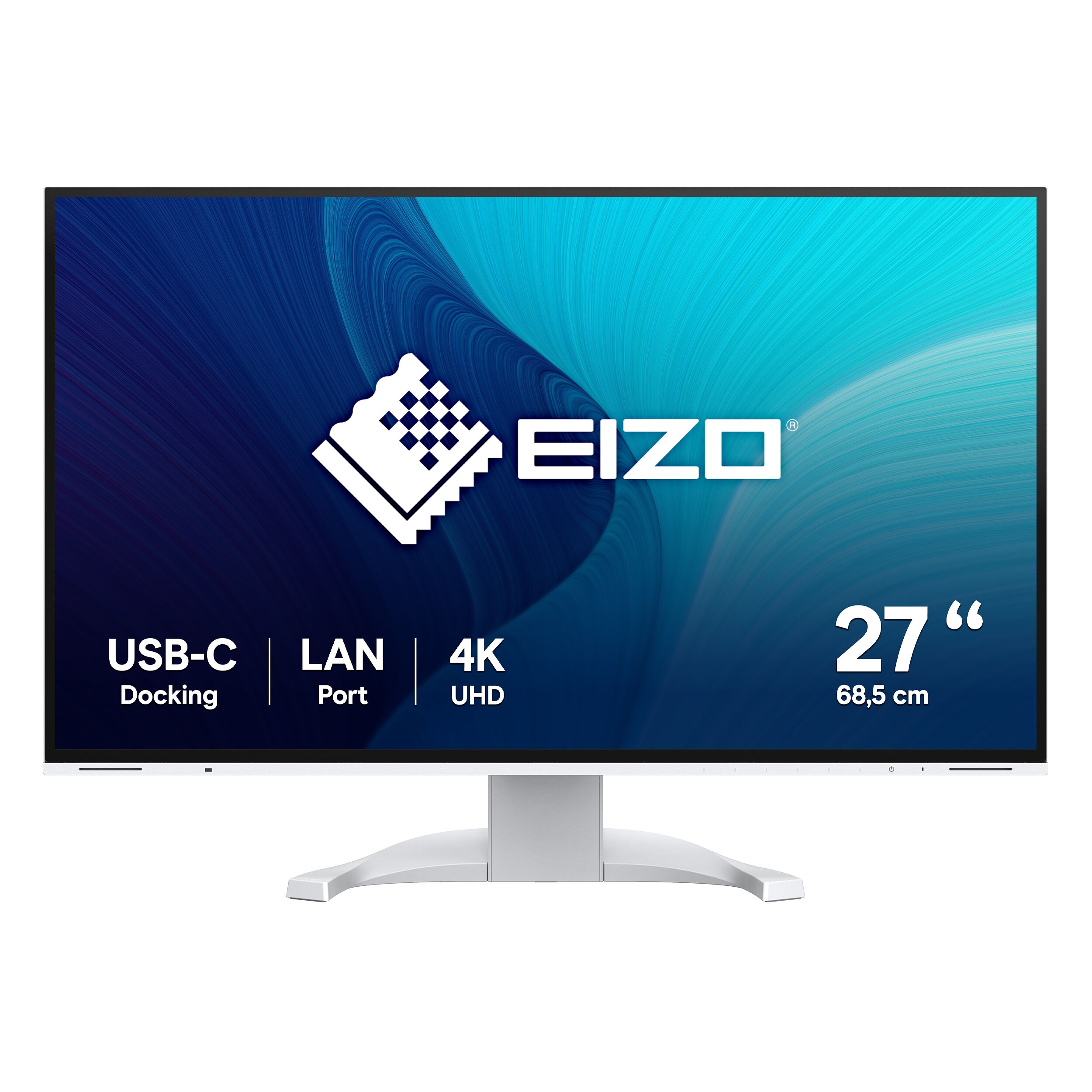 Eizo FlexScan EV2740X-WT Monitor PC 68,6 cm (27") 3840 x 2160 Pixel 4K Ultra HD LCD Bianco [EV2740X-WT]