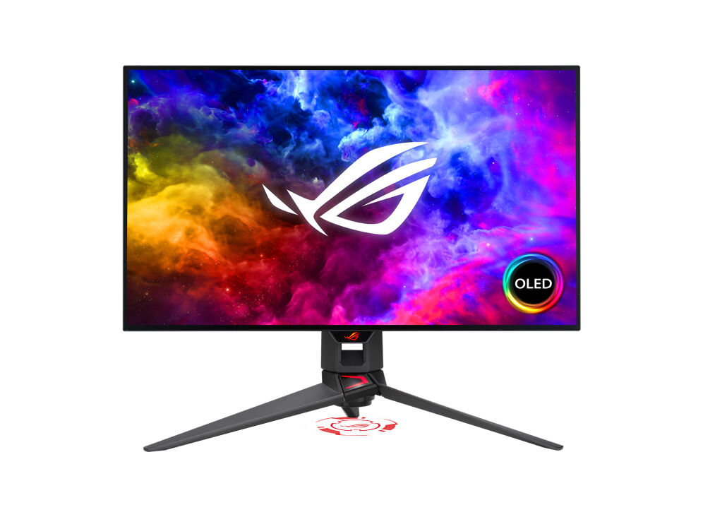 Asus ROG Swift OLED PG27AQDM Monitor PC 67,3 cm (26.5") 2560 x 1440 Pixel Wide Quad HD Nero [90LM08Q0-B01A70]