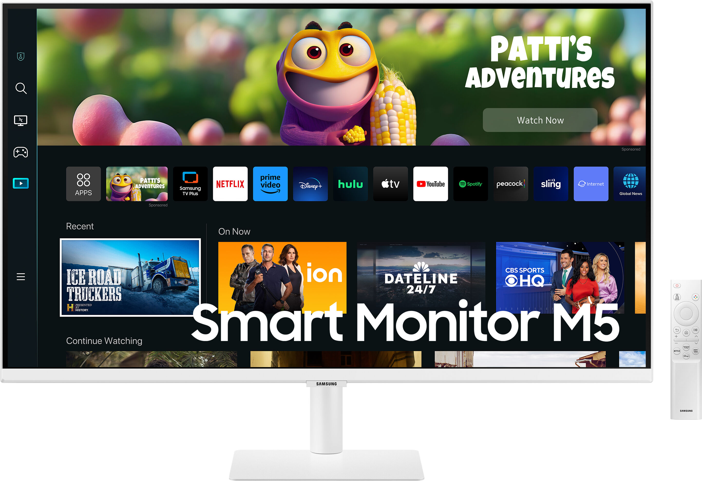 Samsung Smart Monitor M5 - M50C da 27'' Full HD Flat [LS27CM501EUXEN]