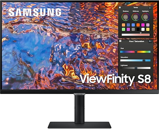 Samsung LS27B800PXU Monitor PC 68,6 cm (27") 3840 x 2160 Pixel 4K Ultra HD LCD Nero [LS27B800PXUXXU]