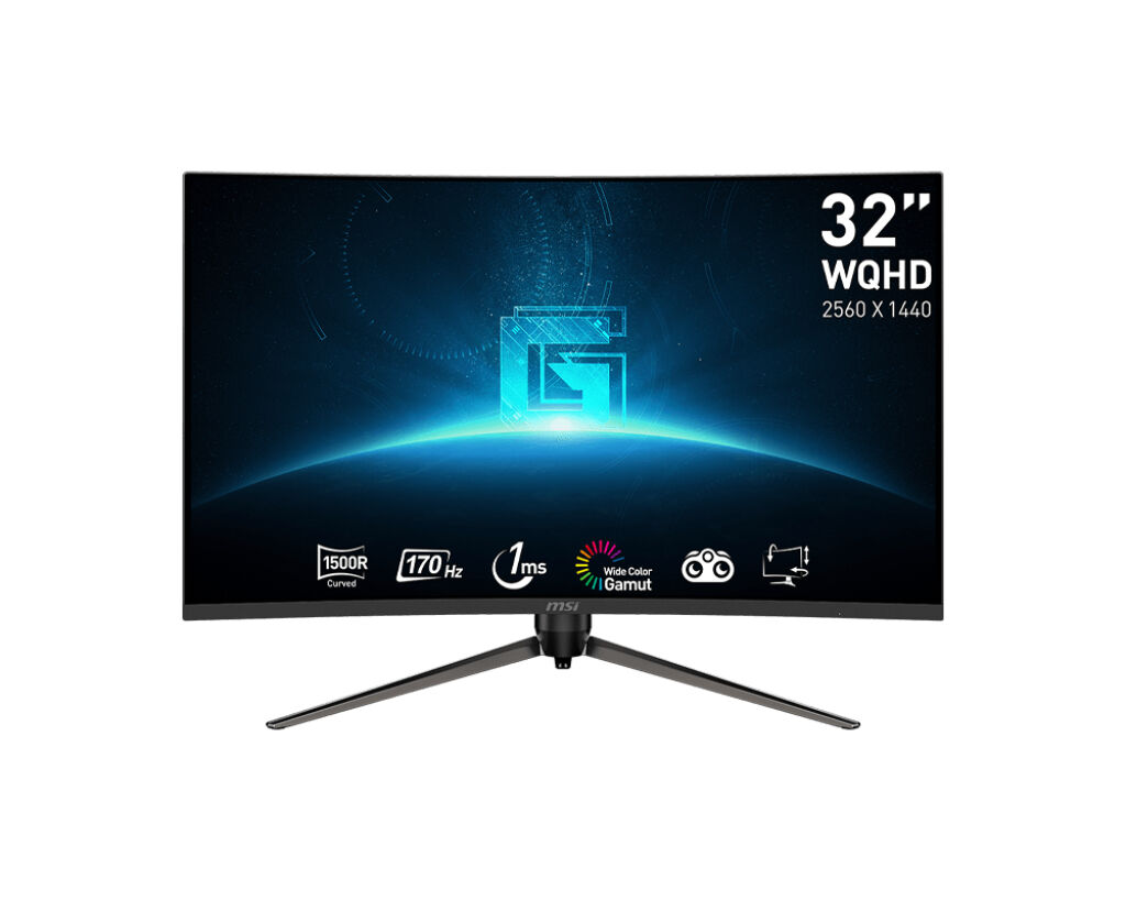 MSI G32CQ5P Monitor PC 80 cm (31.5") 2560 x 1440 Pixel Wide Quad HD LCD Nero [G32CQ5P]