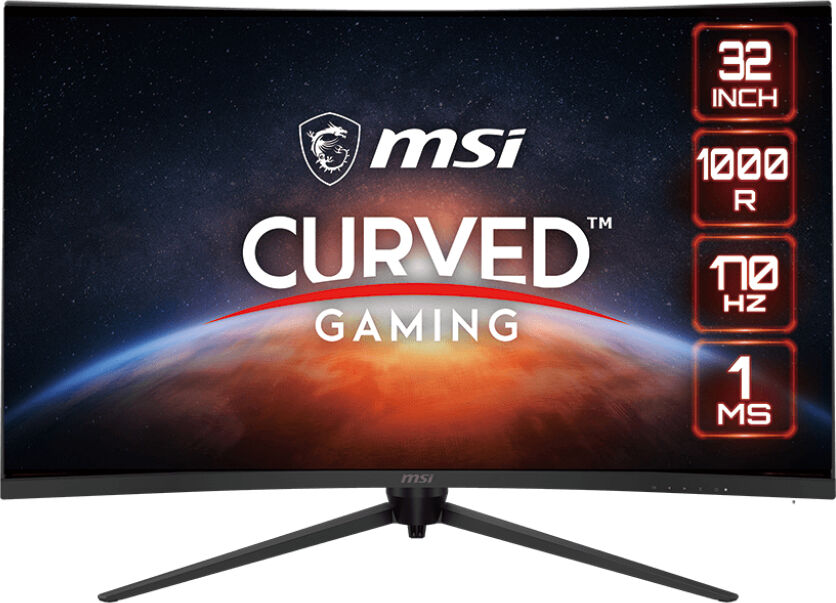 MSI G321CQP E2 Monitor PC 80 cm (31.5") 2560 x 1440 Pixel Wide Quad HD LCD Nero [G321CQP E2]