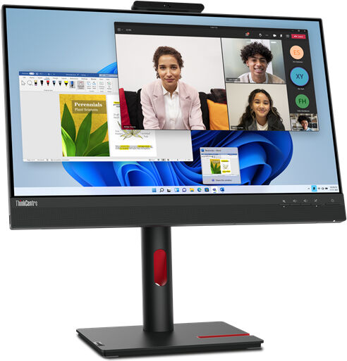 Lenovo Monitor  ThinkCentre Tiny-In-One 24 LED display 60,5 cm (23.8") 1920 x 1080 Pixel Full HD Touch screen Nero [12NBGAT1UK]