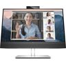 HP E24mv G4 Monitor PC 60,5 cm (23.8") 1920 x 1080 Pixel Full HD Nero, Argento [169L0AT#ABB]