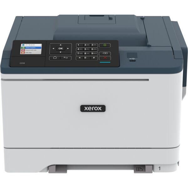 xerox stampante laser  c310 a4 33 ppm fronte/retro wireless ps3 pcl5e/6 2 vassoi totale 251 fogli [c310v_dni]