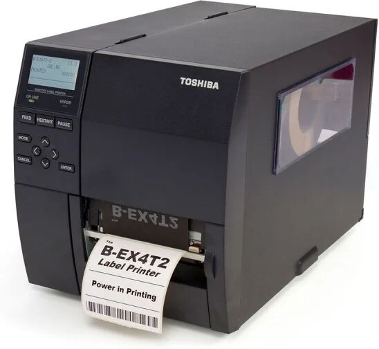 toshiba stampante per etichette/cd  b-ex4t2 stampante etichette (cd) termica diretta/trasferimento termico 203 x dpi 305 mm/s cablato collegamento ethernet lan