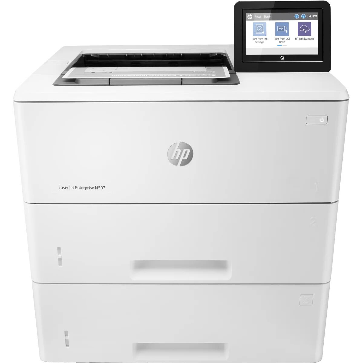 HP Stampante laser  LaserJet Enterprise M507x, Bianco e nero, per Stampa, Stampa fronte/retro [1PV88A#B19]