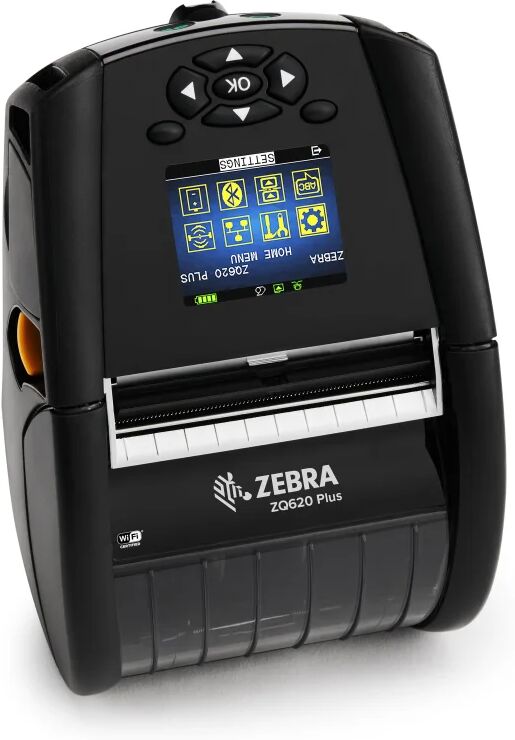 Zebra Stampante per etichette/CD  ZQ620 Plus stampante etichette (CD) Termica diretta 203 x DPI 115 mm/s Con cavo e senza Bluetooth [ZQ62-AUWAE14-00]