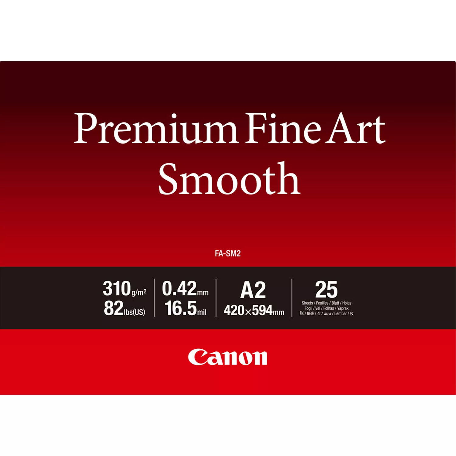 Canon FA-SM2 carta fotografica A2 Bianco Liscio [1711C016]