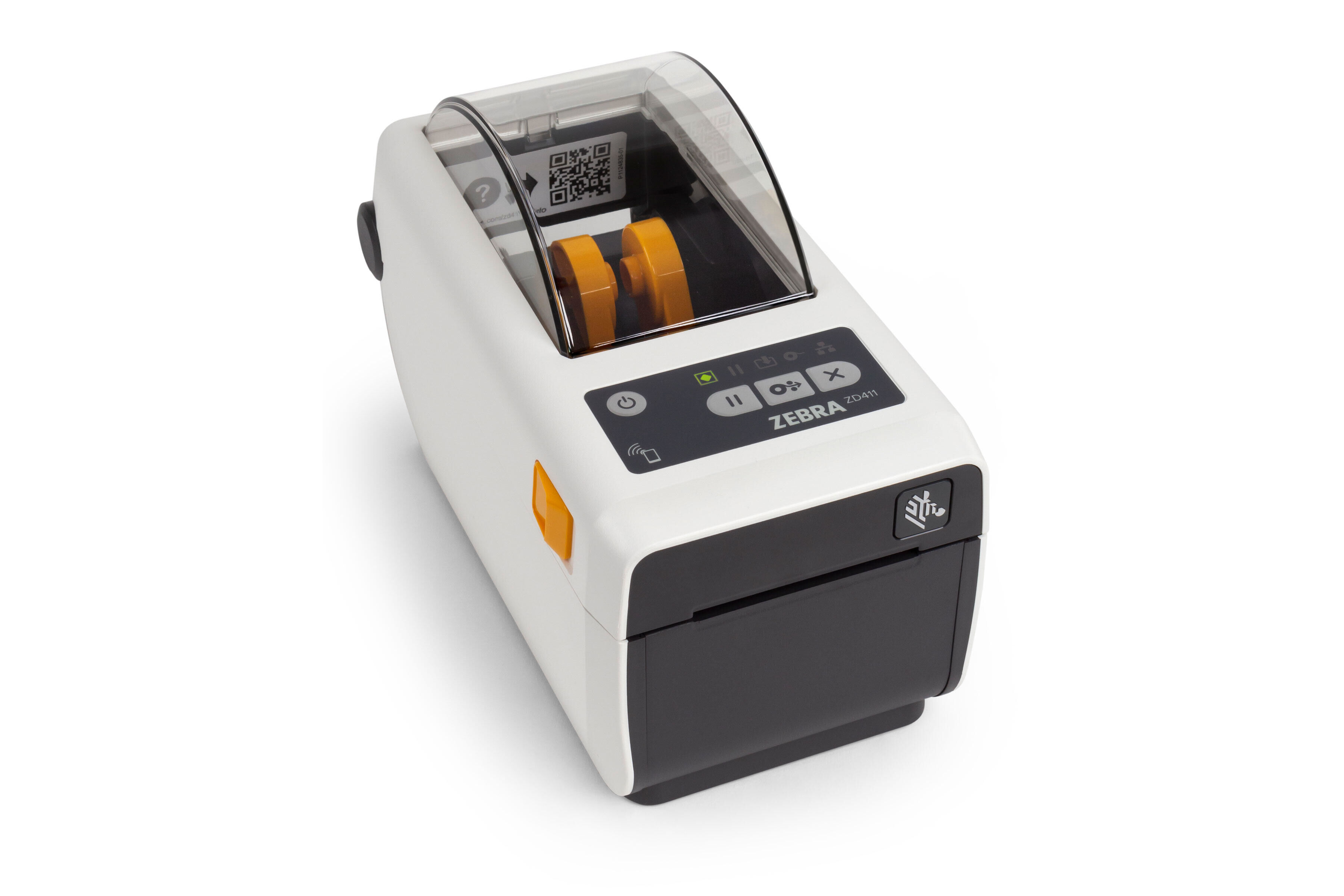 Zebra Stampante per etichette/CD  ZD411-HC stampante etichette (CD) Termica diretta 203 x DPI 152 mm/s Con cavo e senza Collegamento ethernet LAN Bluetooth [ZD4AH22-D0EE00EZ]