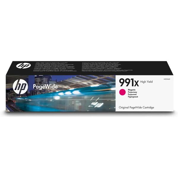 hp cartuccia inchiostro  originale magenta ad alta capacità 991x pagewide [m0j94ae]