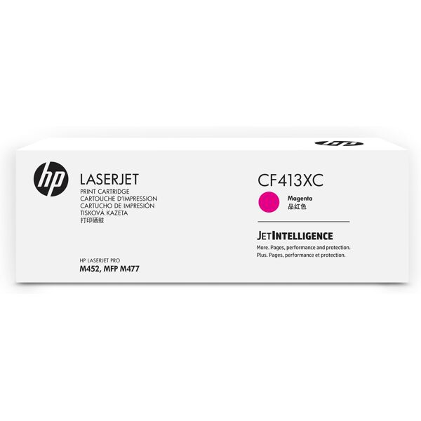 hp confezione da 3 cartucce toner ciano/magenta/giallo originale ad alta capacità laserjet 410x [cf252xm]