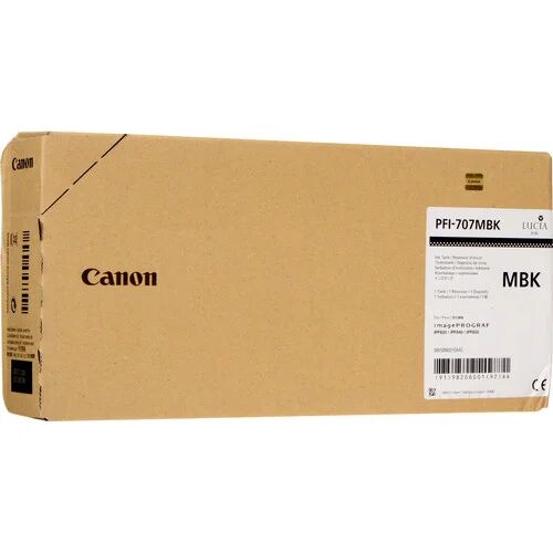 Canon Cartuccia inchiostro  PFI-707MBK cartuccia d'inchiostro Originale Nero opaco [9820B001]