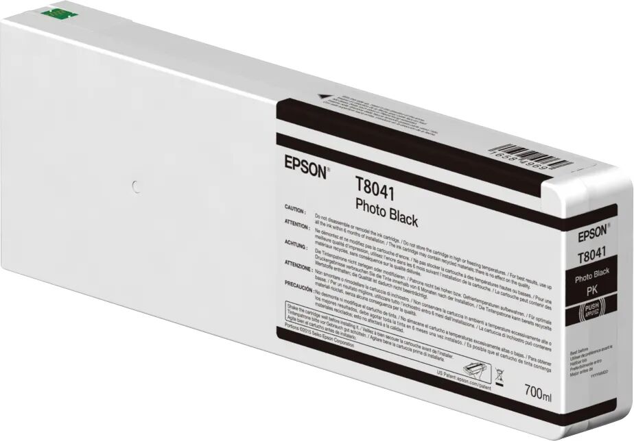 Epson Cartuccia inchiostro  Singlepack Photo Black T44J140 UltraChrome PRO 12 700ml [C13T44J140]