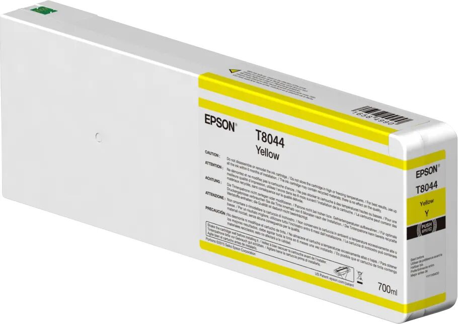 Epson Cartuccia inchiostro  Singlepack Yellow T804400 UltraChrome HDX/HD 700ml [C13T804400]