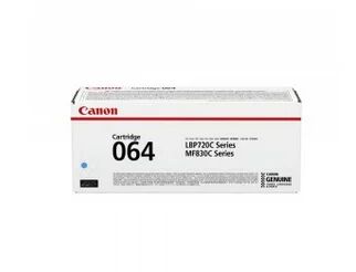 Canon 064 cartuccia toner 1 pz Originale Ciano [4935C001]