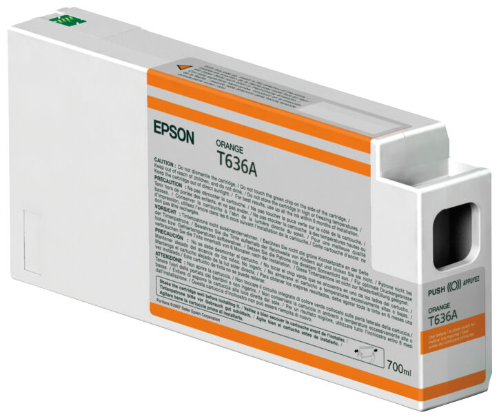 Epson Cartuccia inchiostro  Tanica Arancio [C13T636A00]