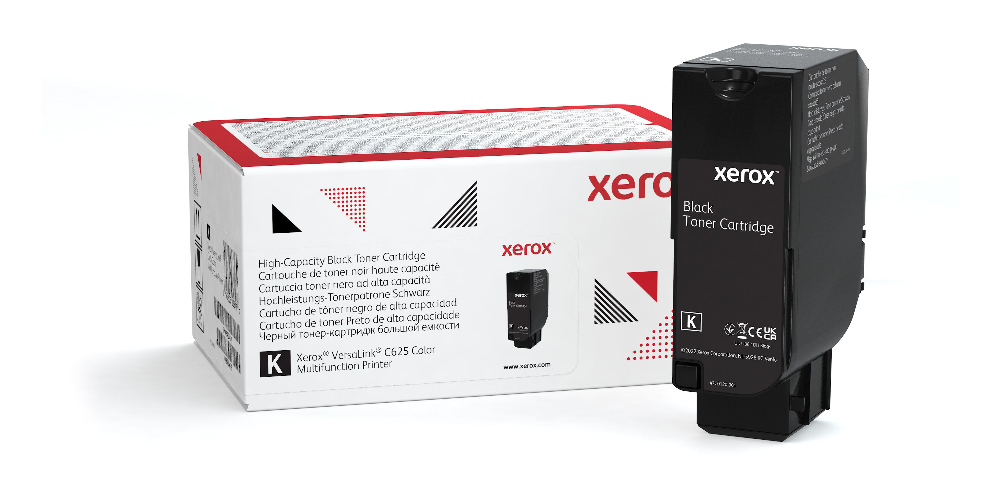 Xerox Cartuccia toner Nero a High capacity da 25000 Pagine per Stampante multifunzione colori ® VersaLink® C625 (006R04636) [006R04636]