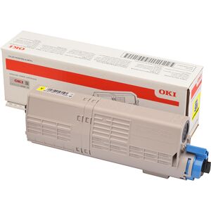 Oki 46490605 cartuccia toner 1 pz Originale Giallo [46490605]