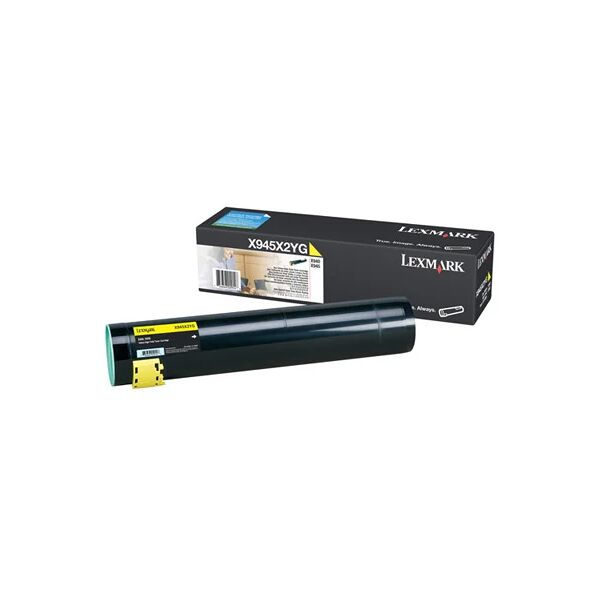 lexmark x945x2yg cartuccia toner 1 pz originale giallo [x945x2yg]