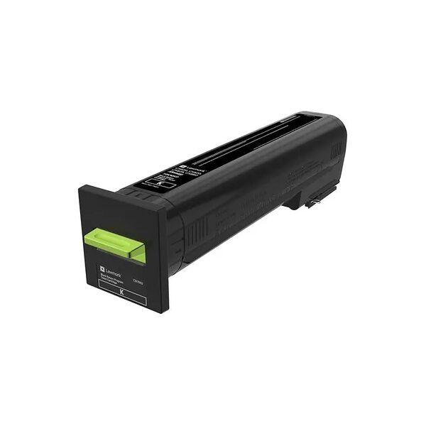 lexmark 72k20k0 cartuccia toner 1 pz originale nero [72k20k0]