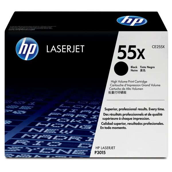 hp toner  55x originale nero 1 pezzo(i) [ce255x]