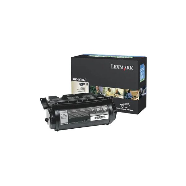 lexmark x644e/x646e extra high yield print cartridge cartuccia toner originale nero [x644x31e]